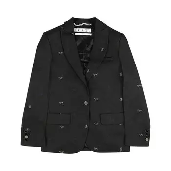 Off-White Жаккардовая куртка Tomboy Черный