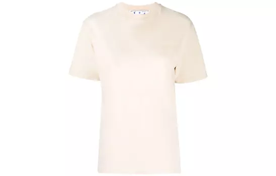 OFF-WHITE Женская футболка, цвет Beige