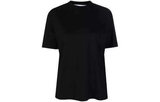 OFF-WHITE Женская футболка, цвет Black