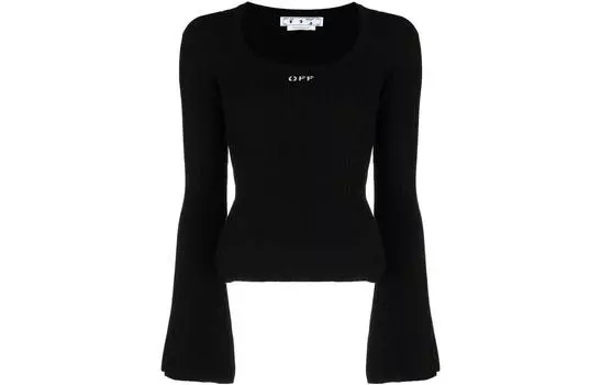 OFF-WHITE Женская футболка, цвет Black