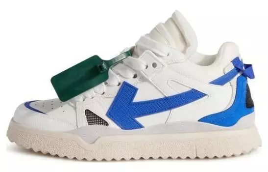 OFF-WHITE Женская обувь для скейтбординга, Blue/White