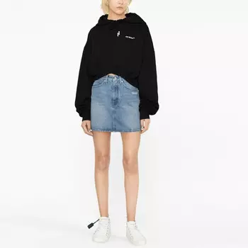 OFF-WHITE Женская повседневная юбка, цвет Blue