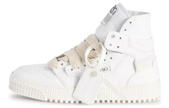 OFF-WHITE Женские туфли для скейтбординга Off-Court, White