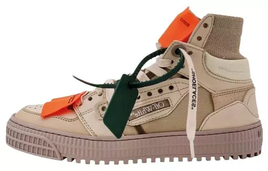 OFF-WHITE Женские туфли для скейтбординга Off-Court, Beige