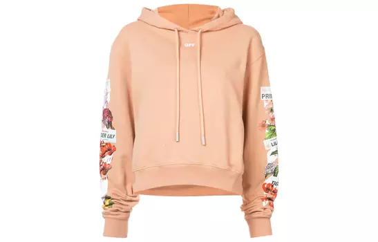 Женский свитшот Off-White, розовый