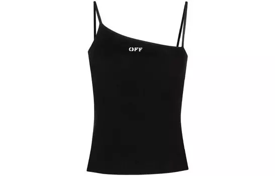 OFF-WHITE Женский топ-бретелька, цвет Black