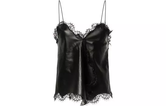 OFF-WHITE Женский топ-бретелька, цвет Black