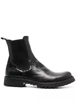 Officine Creative ботинки с эластичными вставками, черный