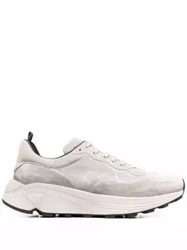 Officine Creative кеды с логотипом, серый