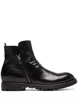 Officine Creative кожаные ботинки, черный