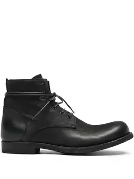 Officine Creative кожаные ботинки, черный
