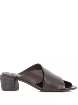 Officine Creative мюли Hadry, коричневый