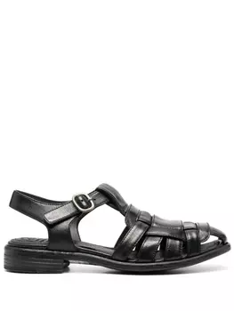 Officine Creative сандалии с ремешками, черный