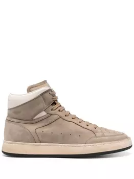 Officine Creative высокие кеды, нейтральный цвет