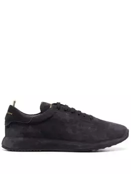 Officine Creative замшевые кроссовки, черный