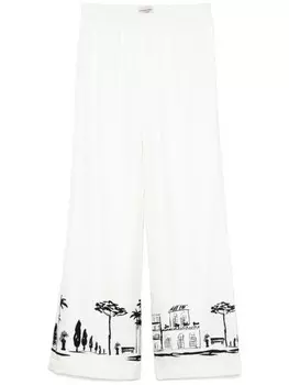 Officine Generale брюки Gracella, белый