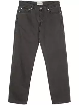 Officine Generale джинсы Tyler прямого кроя, серый