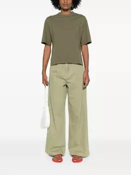 Officine Generale футболка Leila, зеленый