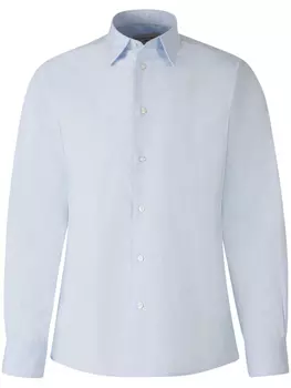 Officine Generale однотонная рубашка, синий