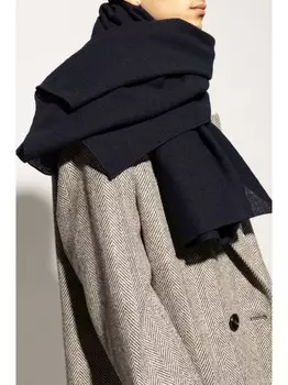 Officine Generale шерстяной шарф, синий