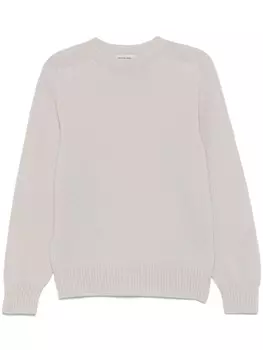 Officine Generale свитер из вирджинской шерсти, нейтральный цвет