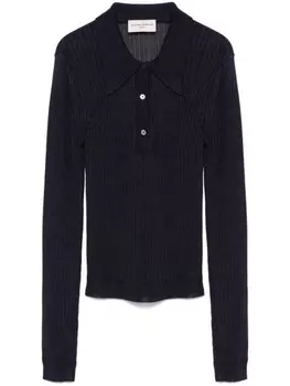 Officine Generale топ поло Jana, синий