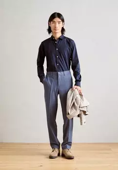 Официальная рубашка CORE SOLID Scotch & Soda, темно-синий