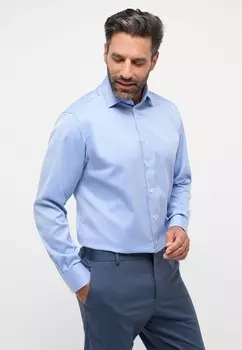 Официальная рубашка COVER SHIRT MODERN FIT Eterna, синий