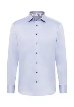 Официальная рубашка LUXURY MODERN FIT Eterna, сине-серый