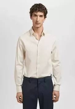 Официальная рубашка Mango, молочный