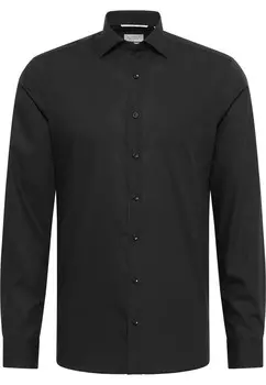 Официальная рубашка ORIGINAL SHIRT SLIM FIT Eterna, черный