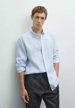 Официальная рубашка REGULAR FIT Massimo Dutti, Blue