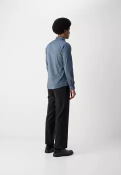 Официальная рубашка SEASONAL ESSENTIALS STRIPED SHIRT Scotch & Soda, темно-синий