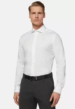 Официальная рубашка STRETCH P.POINT WINDSOR REG FIT Boggi Milano, белый