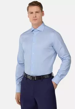 Официальная рубашка ULTIMATE NON IRON REGULAR FIT STRIPED Boggi Milano, светло-голубой