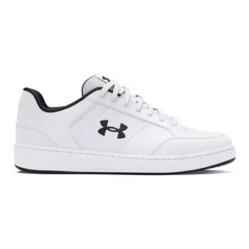 Официальные мужские замшевые кроссовки Under Armour UA, цвет White Black