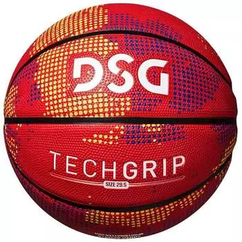 Официальный баскетбольный мяч Dsg Techgrip, красный