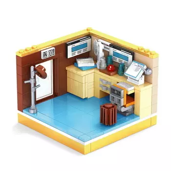 ОФИС - мини комната из блоков - Ausini - 174 элемента HABARRI