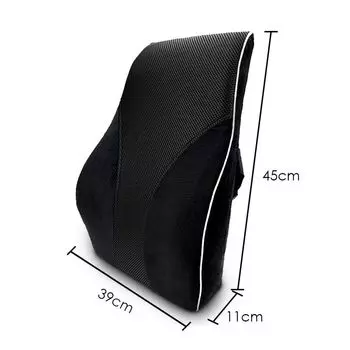 Офисная/автомобильная подушка, поясничная поддержка, поясничная подушка из пены с эффектом памяти, снимает боль в спине, корректирует спину JedBesetzt