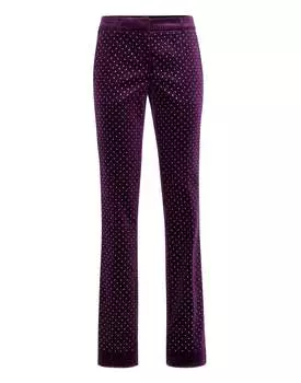 Офисные брюки Crystal PHILIPP PLEIN, фиолетовый