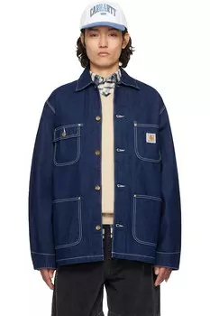 Ог хоре джинсовая куртка Carhartt Work In Progress, синий