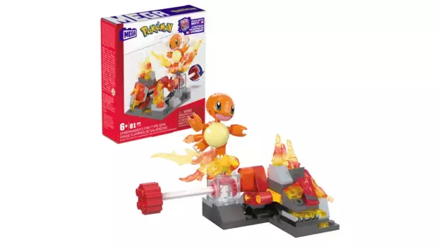 Огненный поворот мега покемона чармандера Mattel