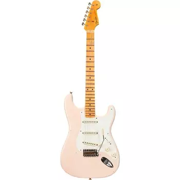 Ограниченная серия Fender Custom Shop '56 Stratocaster Relic, электрогитара Super Faded Aged Shell Pink