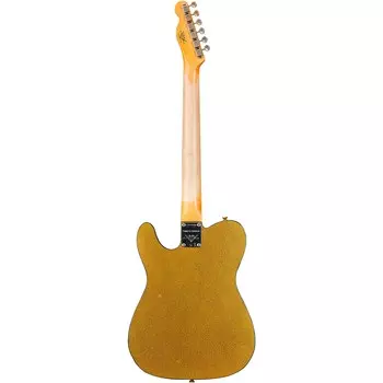 Ограниченная серия Fender Custom Shop CuNiFe Telecaster Custom Journeyman Relic, электрогитара Aged Chartreuse Sparkle