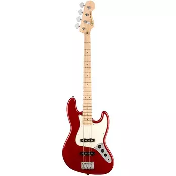 Ограниченная серия Squier Affinity Jazz Bass с басовым комбинированным усилителем Fender Rumble мощностью 15 Вт Candy Apple Red