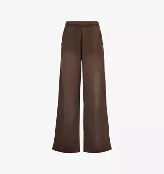 Огромные спортивные штаны из хлопкового трикотажа с двумя накладными карманами и высокой посадкой Jaded London, коричневый