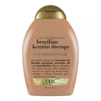 Ogx OGX Ever Straightening + Бразильский кондиционер для кератиновой терапии 385 мл, White
