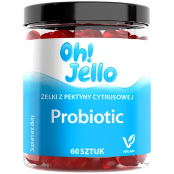 Oh! Jello Probiotic пищевая добавка в жевательных резинках, 60 шт/1 упаковка