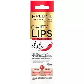 Oh My Lips Средство для увеличения губ с перцем чили, 5 мл, Eveline Cosmetics