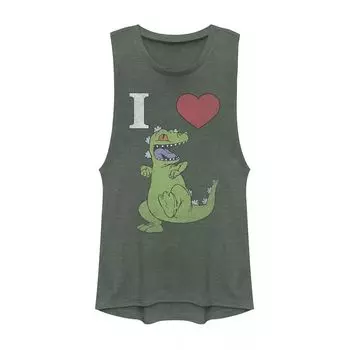 Ох уж эти юниоры I Love Reptar Muscle Tank Licensed Character